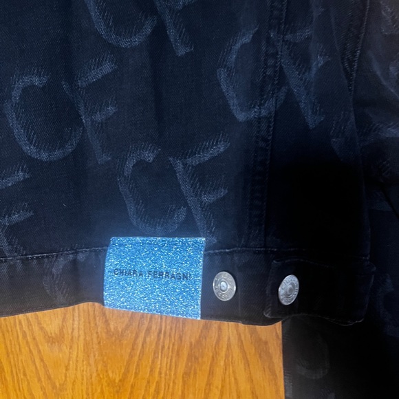 Chiara Ferragni Dark Jean Jacket - Picture 7 of 10